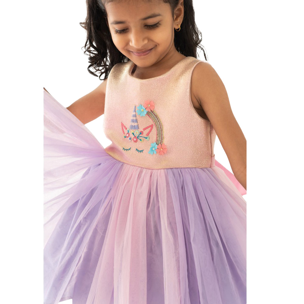 A Little Fable Electra Unicorn Dress