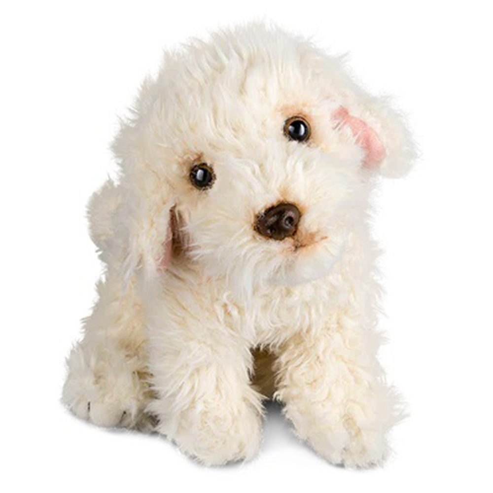 Living Nature - Labradoodle Plush Toy - White - 35cm