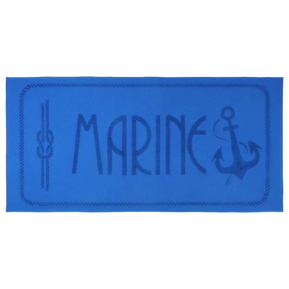 Anemoss - Anchor Beach Towel - Blue
