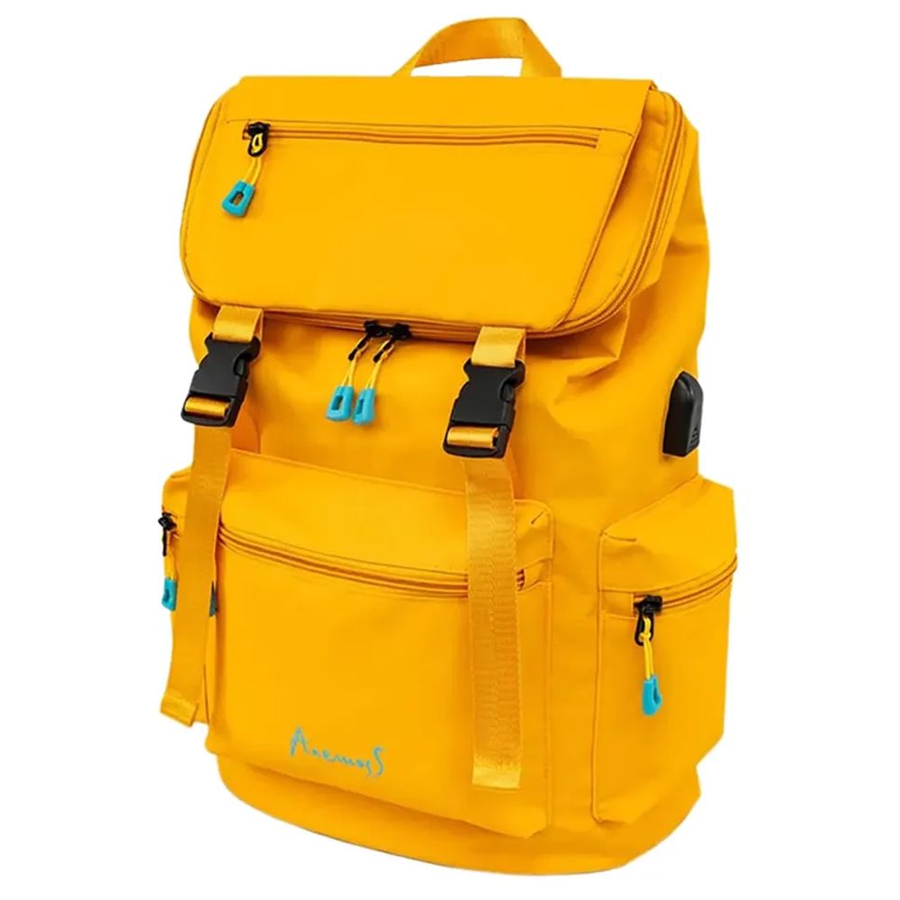 Anemoss - Laptop Backpack - Yellow - 15-Inch/38.5cm