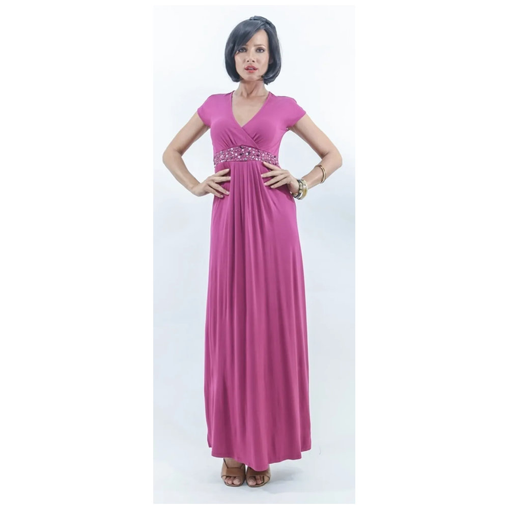 AnneeMatthew Bianca Maxi Dress