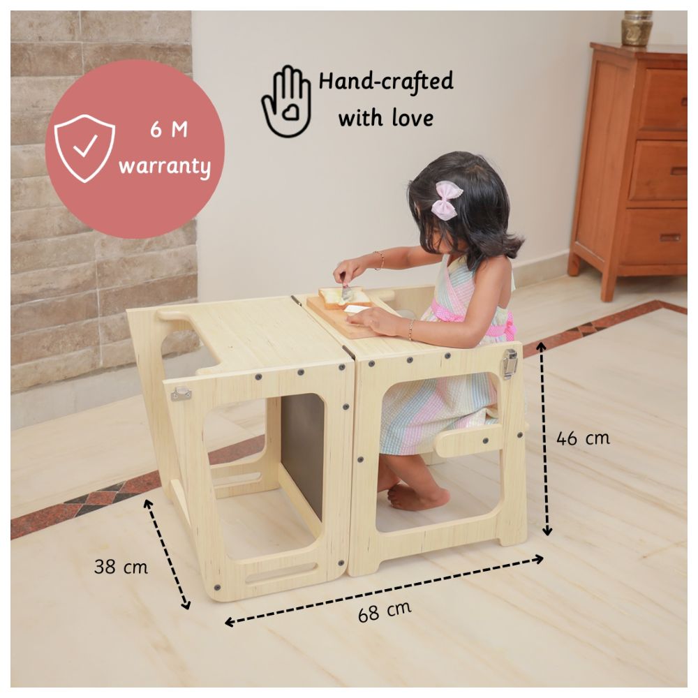 Ariro - Natural Wooden Learning Tower
