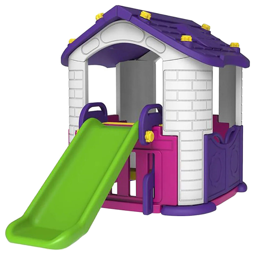 Amsham - Toy Big Playhouse - Pink/Violet