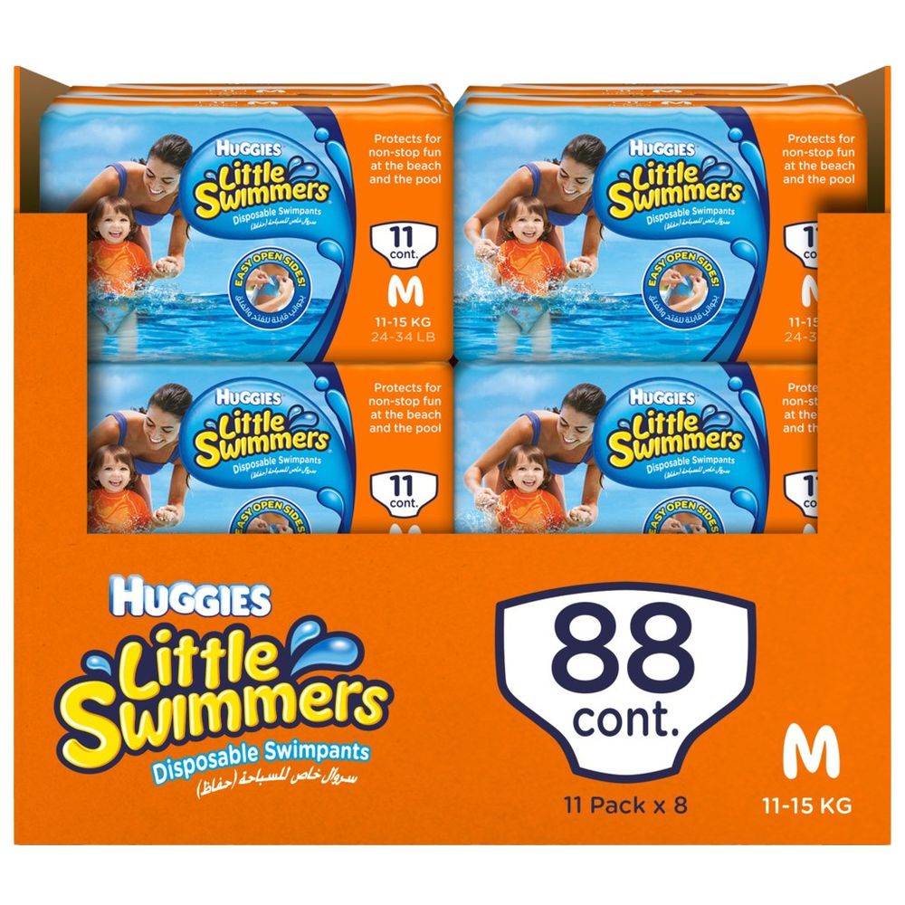 Huggies - Little Swimmer Swim Pants Diaper, Size Medium, 88 Swim Pants