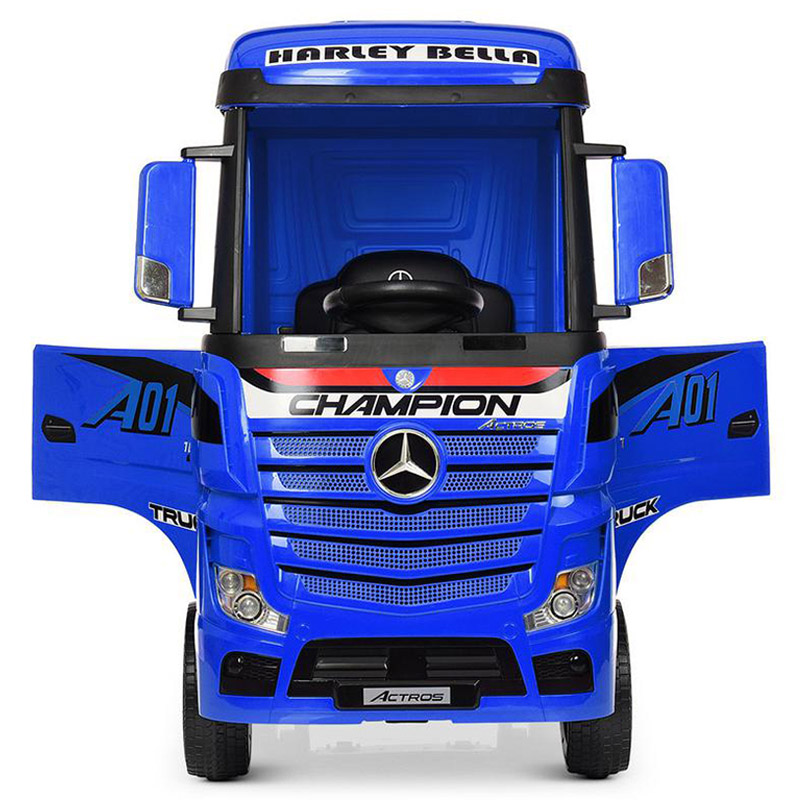 Mercedes-Benz - Actros Kids Rideon Truck - Blue - 12V