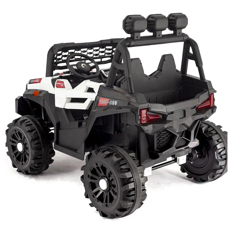 Amsham - Baby Love Kids Electric Rideon Buggy - White - 12V