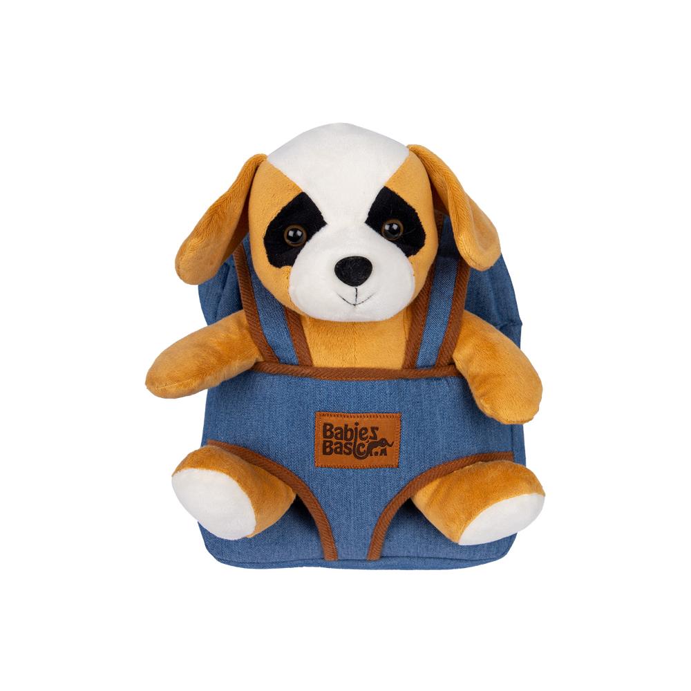 Babies Basic Kid/baby Bag with Detachable Teddy Blue/Light - Brown