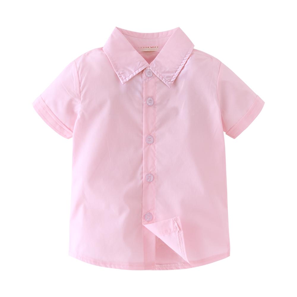 Sugar Rush Solid Shirt, Waistcoat & Pants - Pink - 3 Pcs