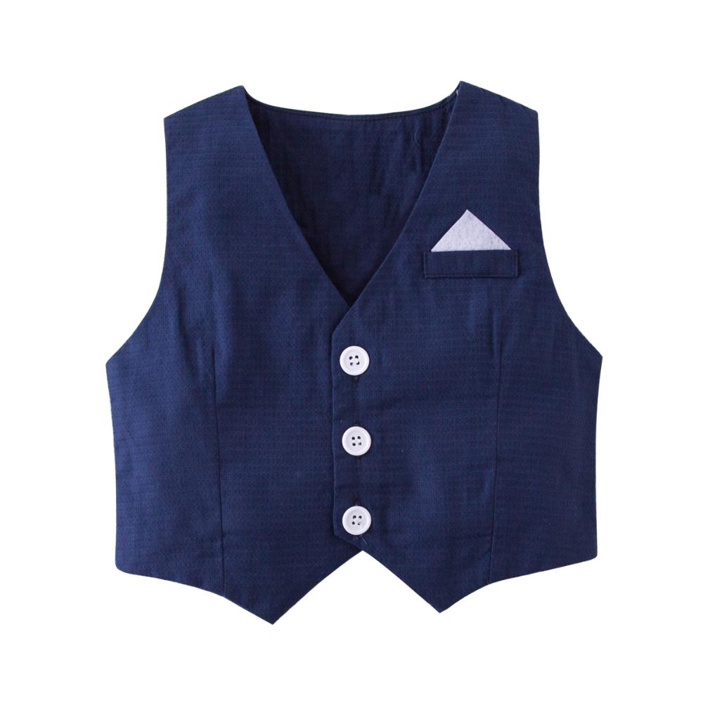 Sugar Rush Solid Shirt, Waistcoat & Pants - Pink - 3 Pcs