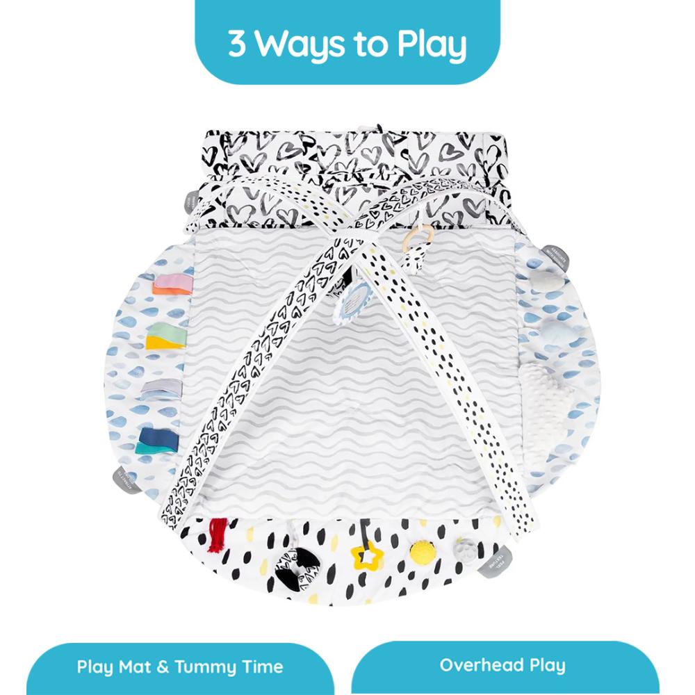 Little Learners - 6-in-1 Grow With Me Activity Play Mat & Play Zone 
