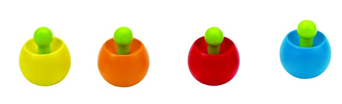 Hape - Wooden Top Spinner Assorted - 1pc