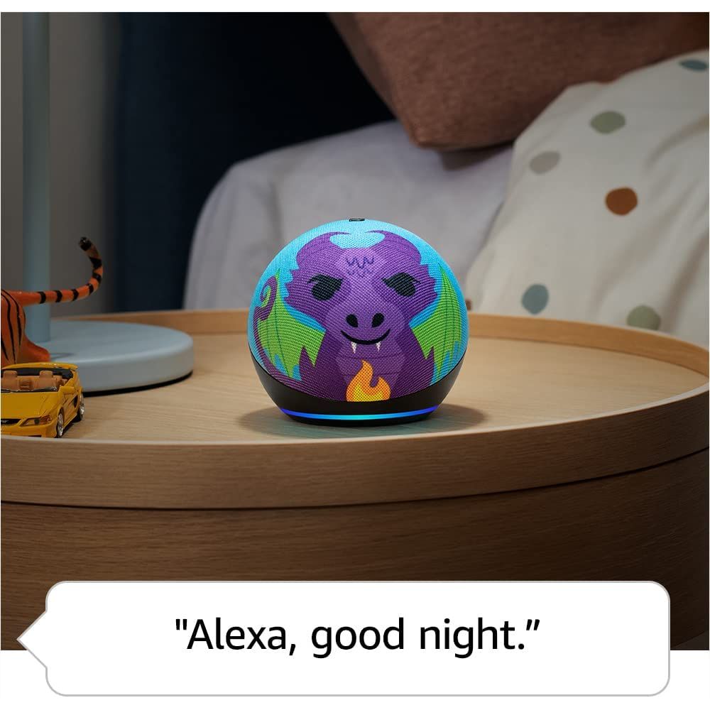 Amazon - Echo Dot Kids 5th Generation Smart Speaker With Alexa - Owl