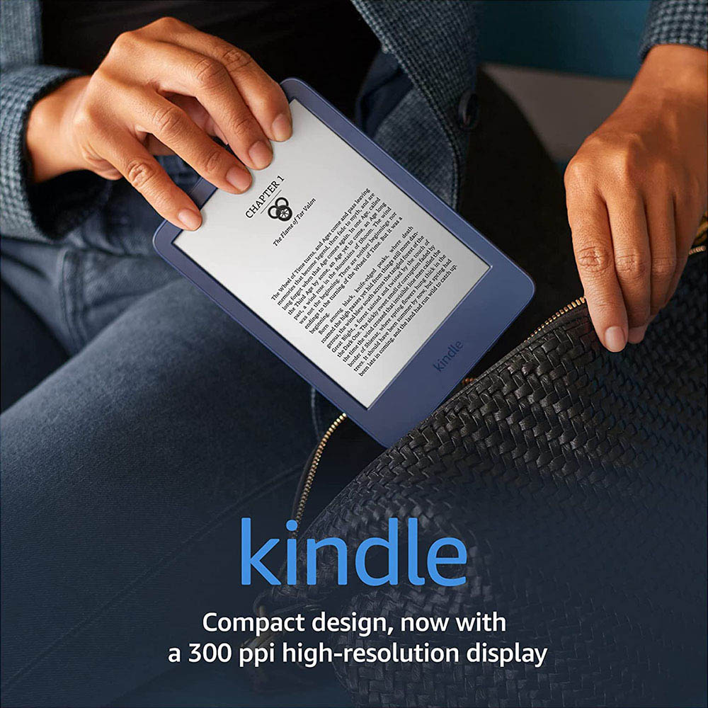 Buy Amazon - Kindle 6-Inch 16Gb Wi-Fi - Denim in UAE | Mumzworld