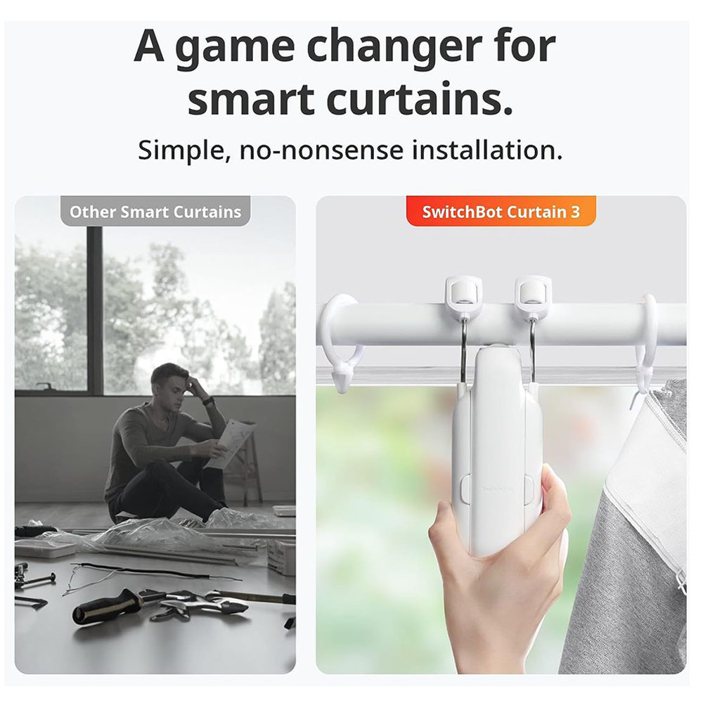 SwitchBot - Rod 3 Smart Automatic Curtain Opener