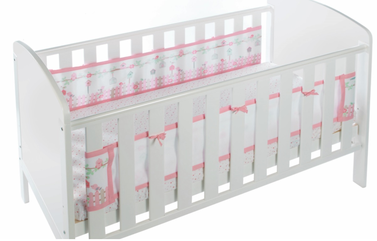 BreathableBaby - 2 Sided Mesh Liner, English Garden