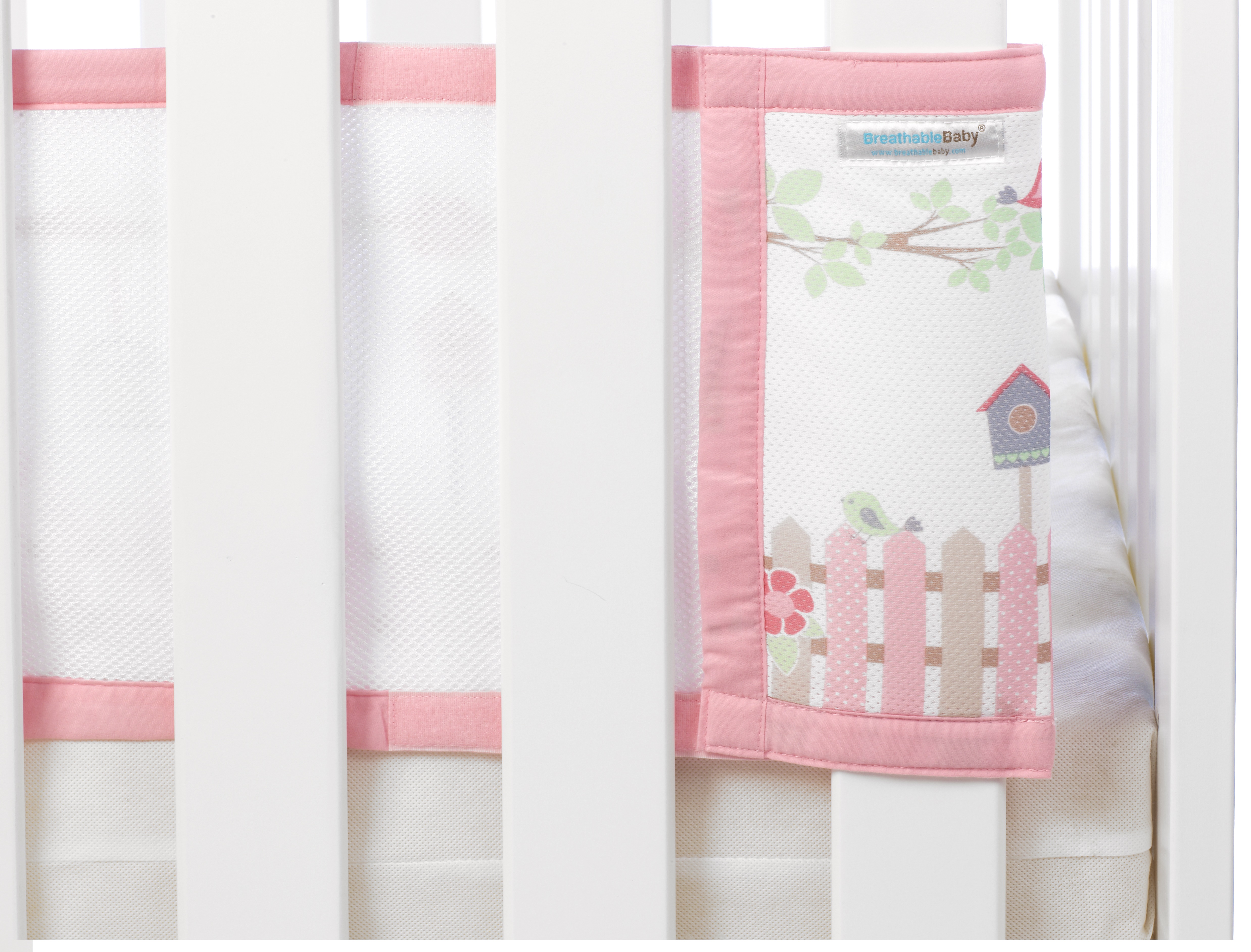 BreathableBaby - 2 Sided Mesh Liner, English Garden