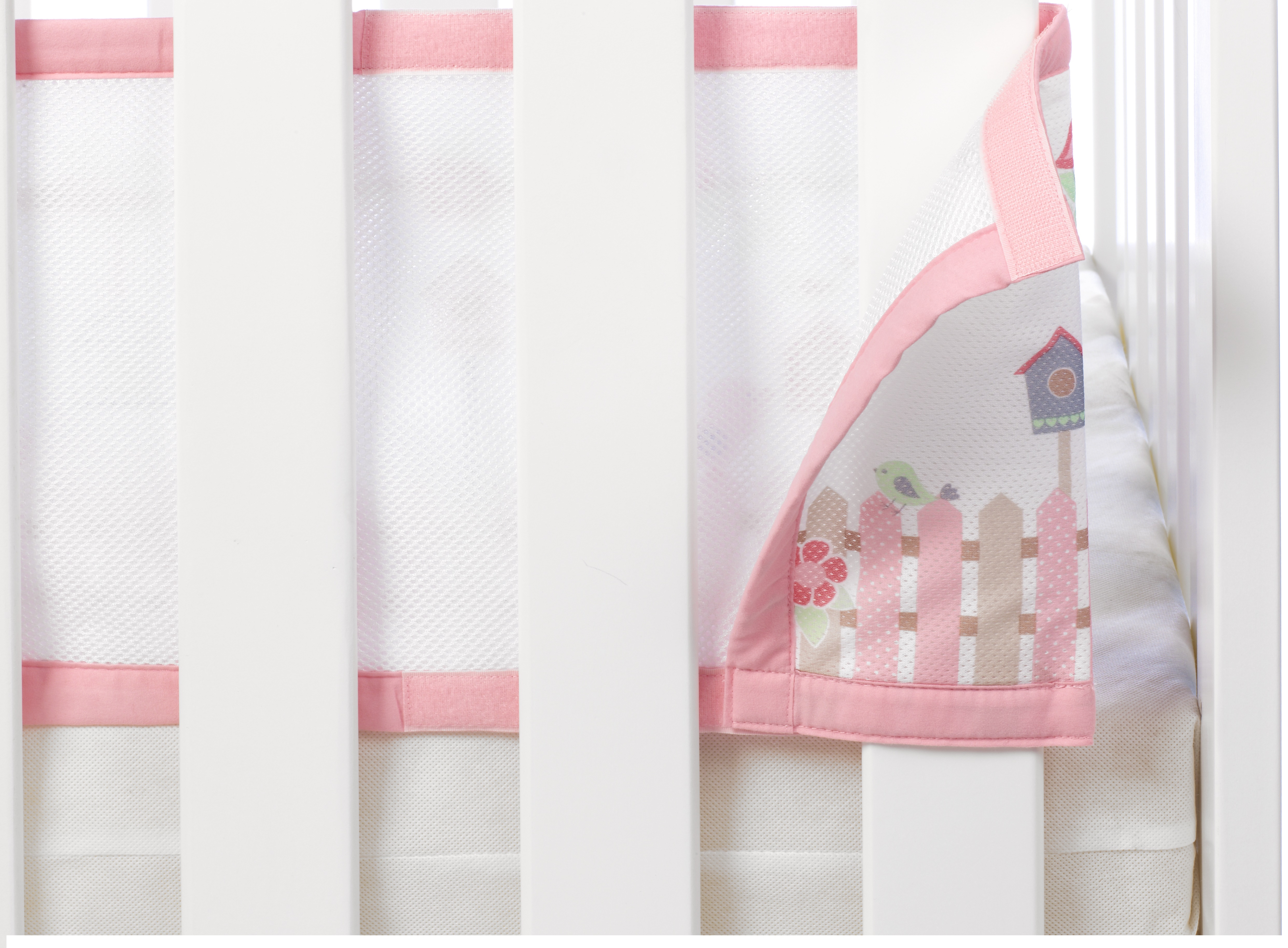 BreathableBaby - 2 Sided Mesh Liner, English Garden