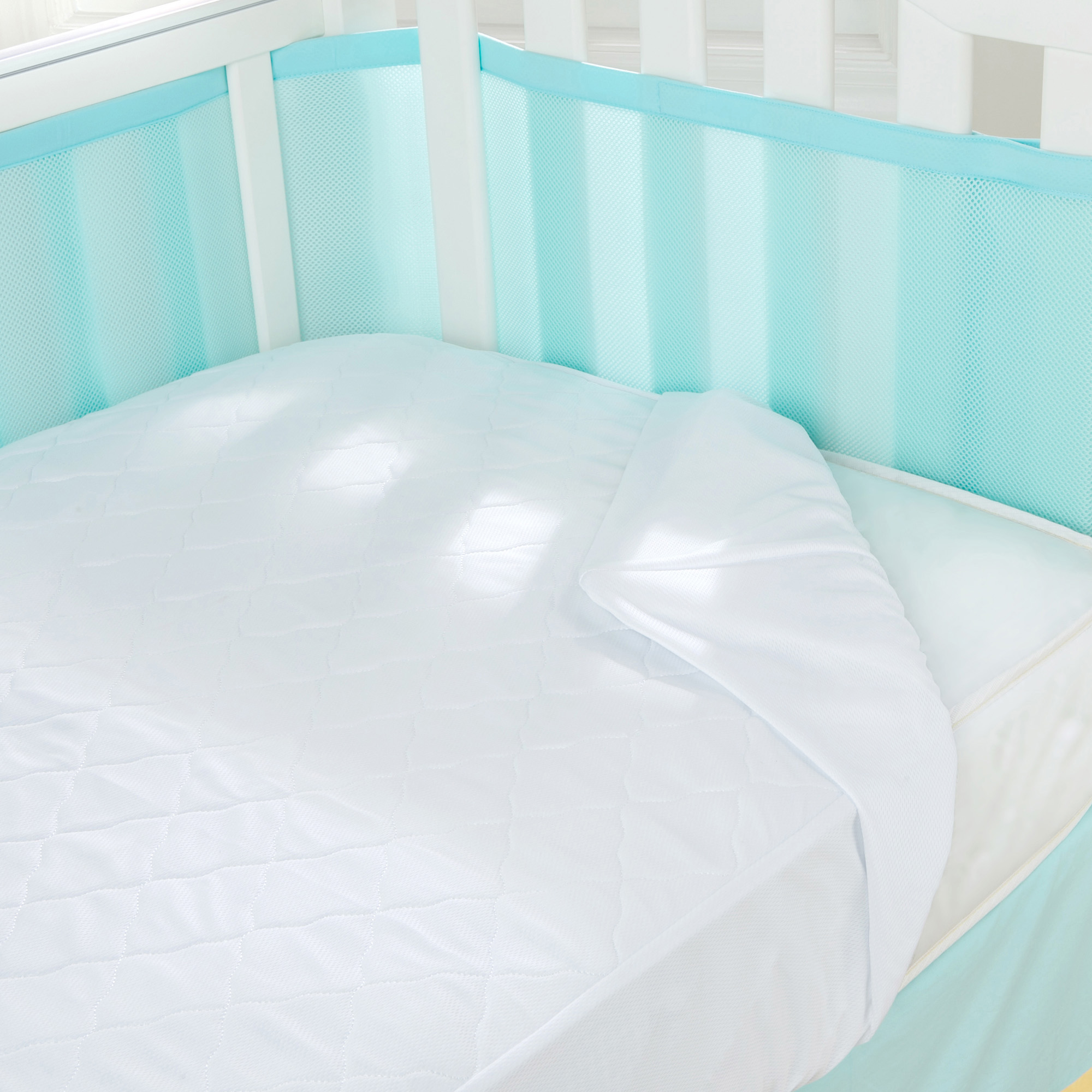 BreathableBaby Mattress Pad 140x70 cm