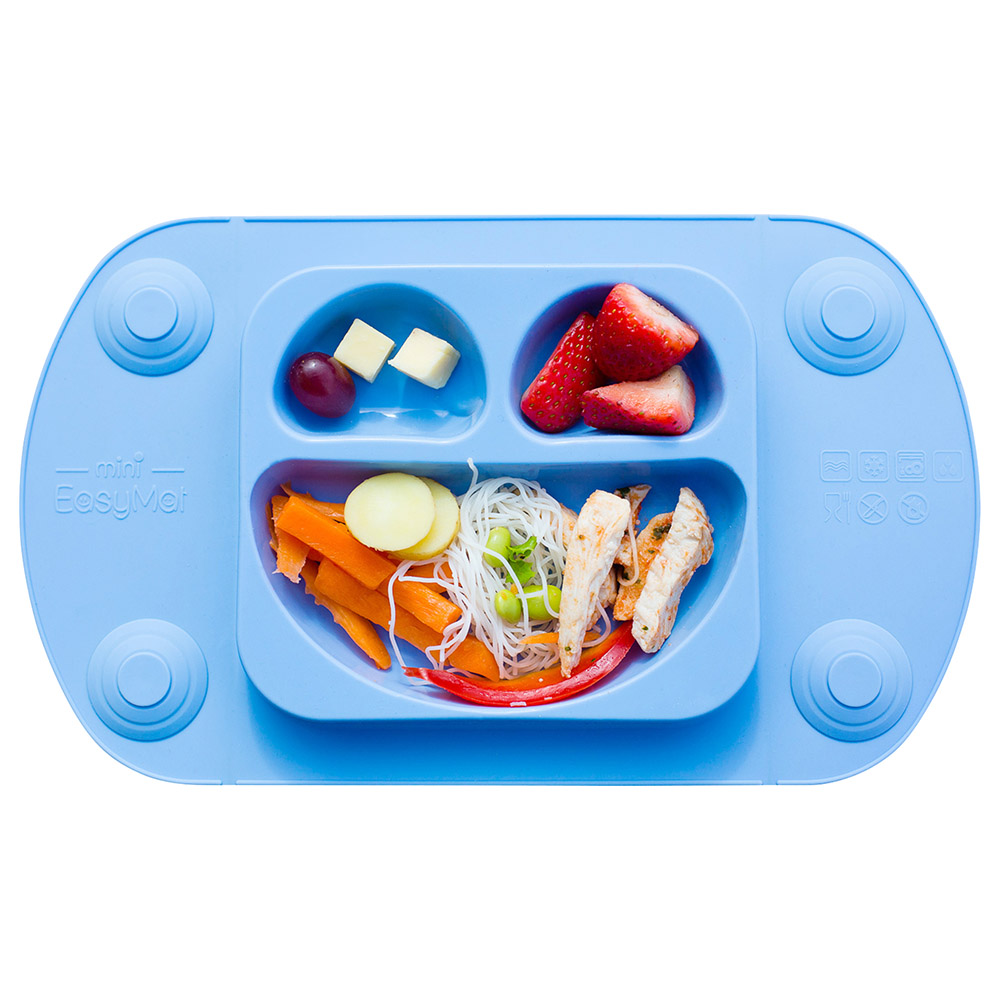 EasyTots - EasyMat Mini Suction Plate - Blue
