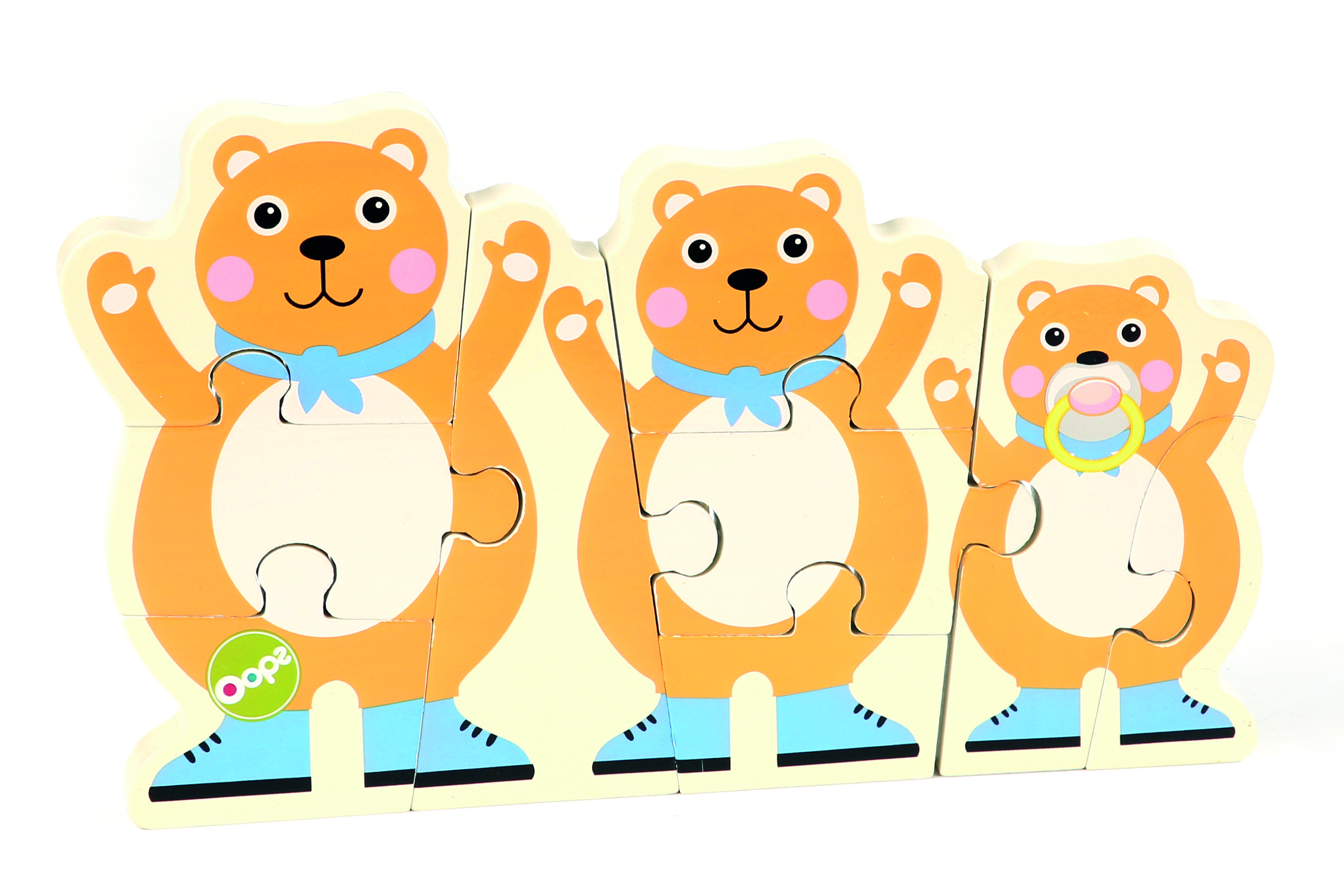 Oops - Dual-Step Puzzle - Bear