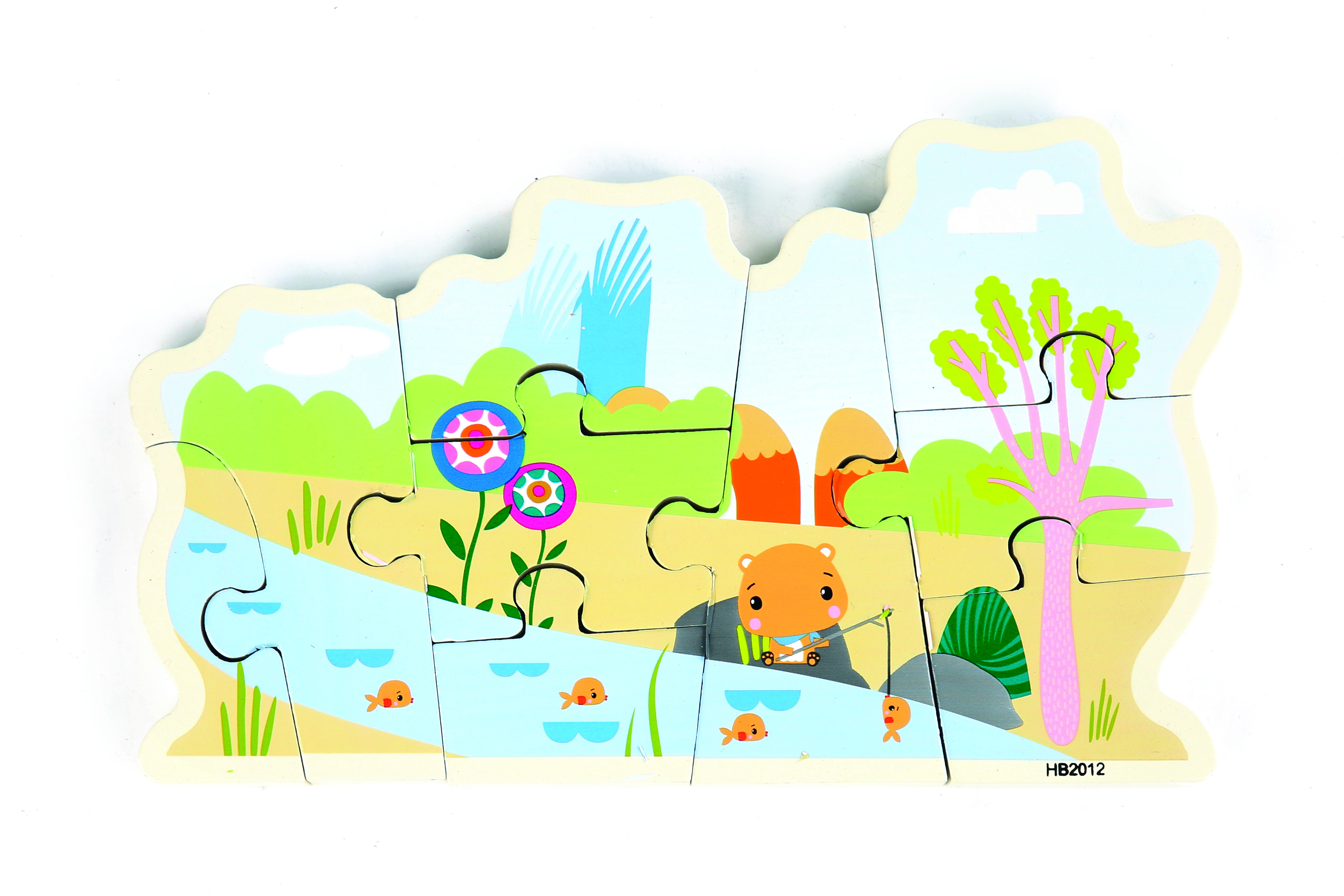 Oops - Dual-Step Puzzle - Bear