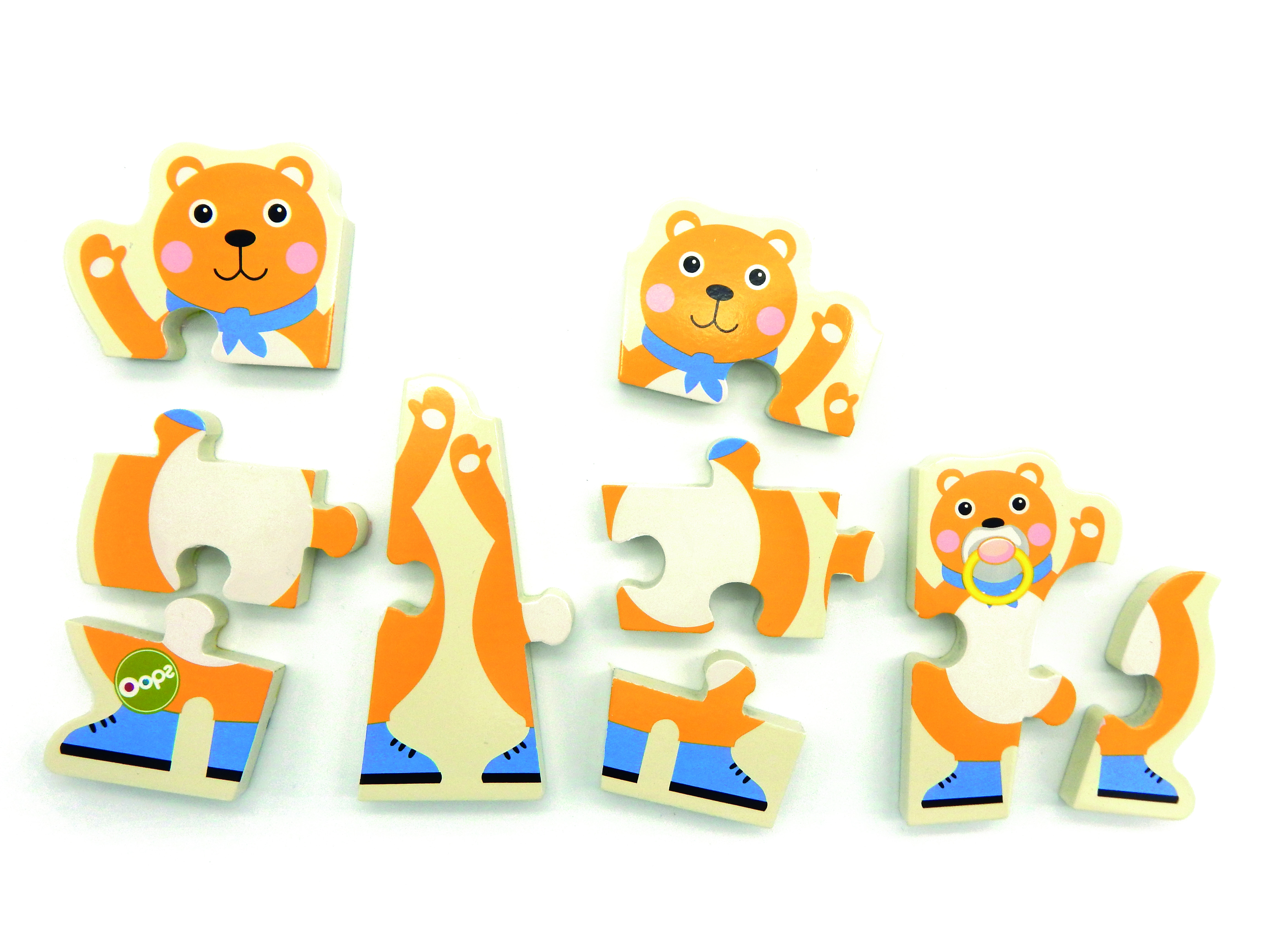 Oops - Dual-Step Puzzle - Bear