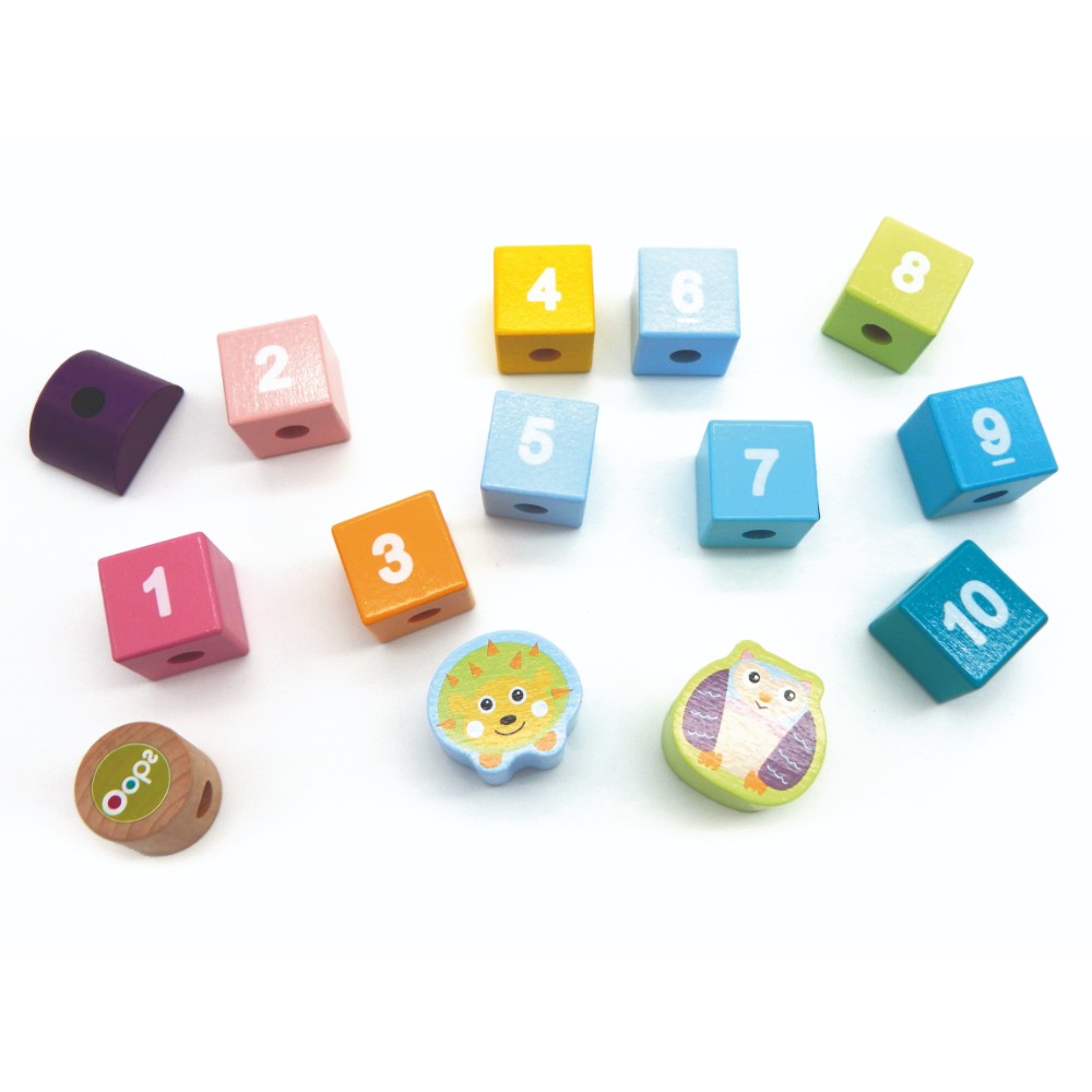 Oops - Thread & Play Numbers 24pcs