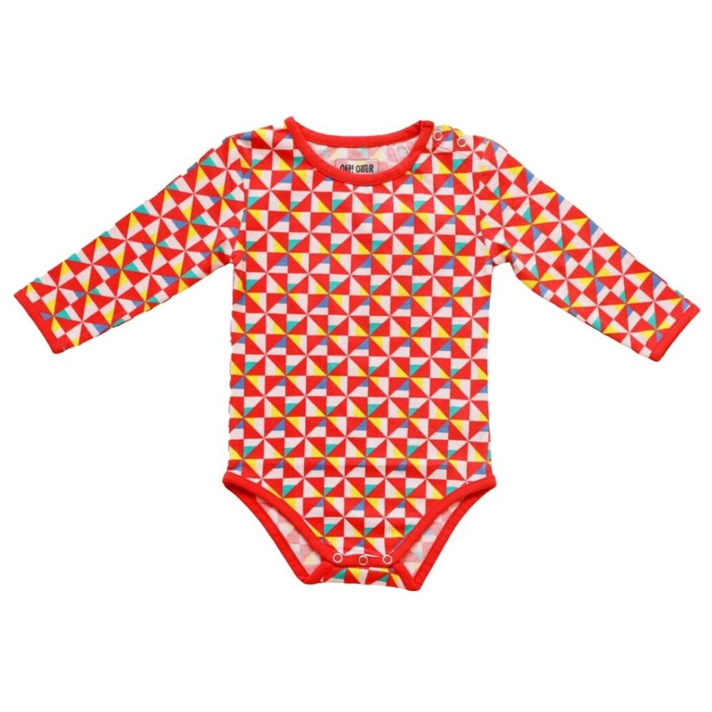 Ola Otter Full Sleeve Bodysuit Pinwheel Paradise