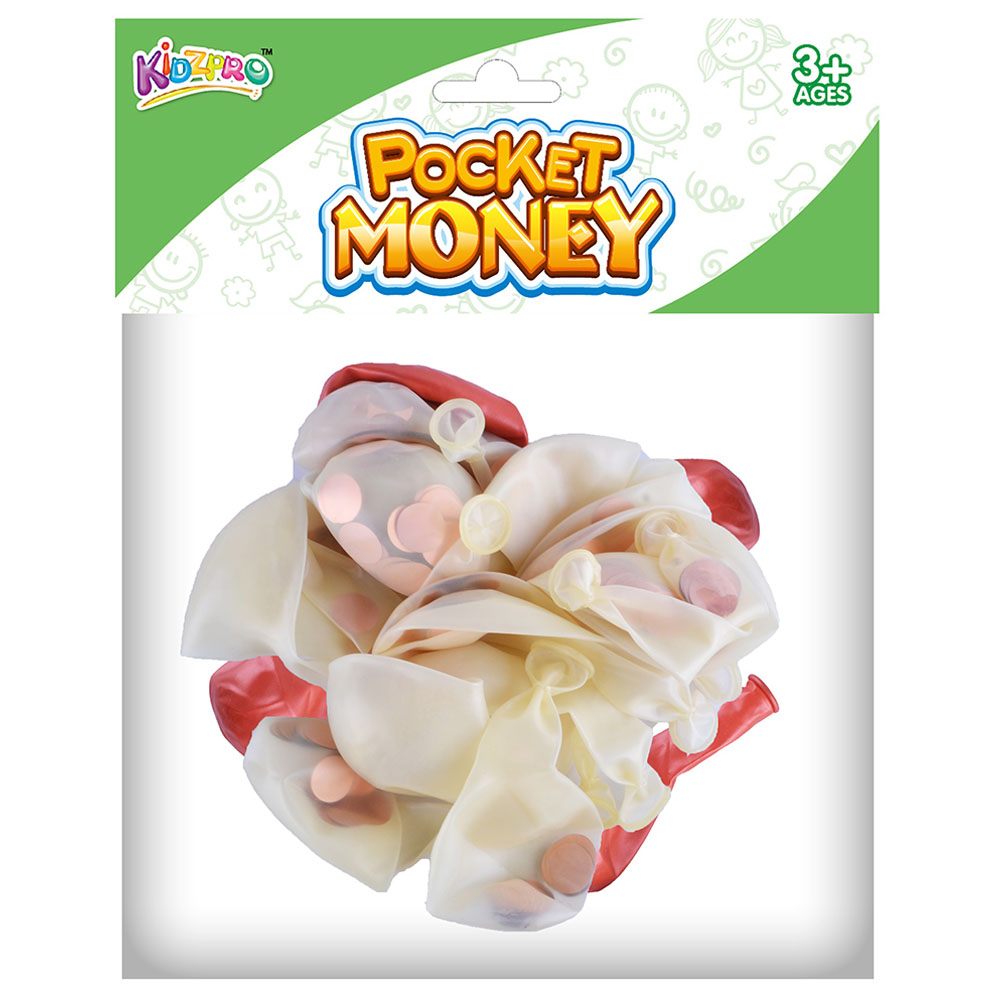 Kidzpro - Balloon With Gold Confetti - 30pcs