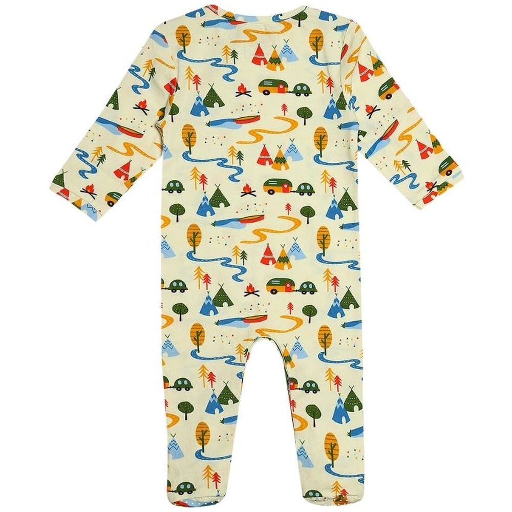 Ola Otter Baby Footie Sleepsuit Happy Camping