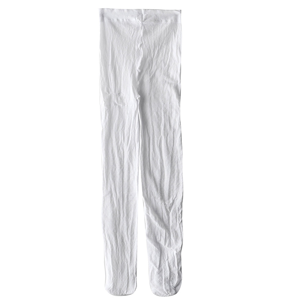 Genius Girls Bow Deign Tights - White