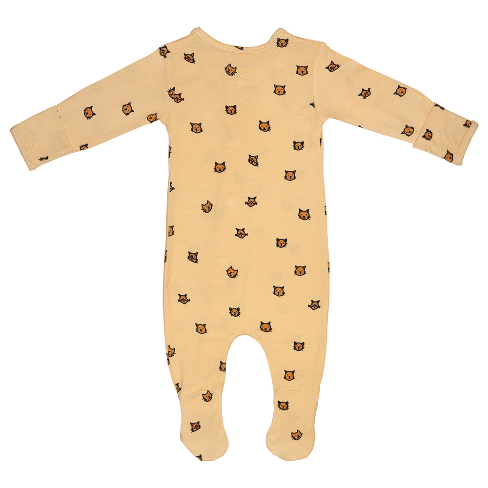Bumbabae Magnetic Clasp Sleepsuit Ginger Cat