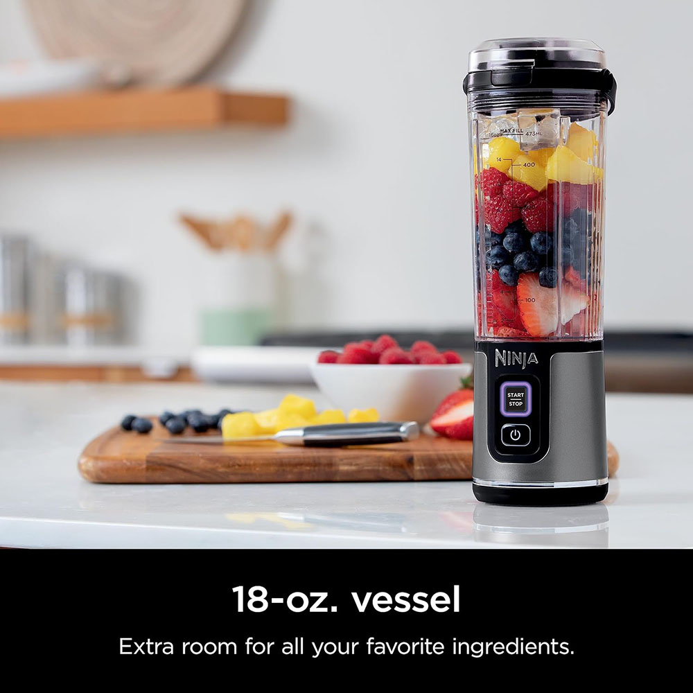 Ninja Blast Cordless Portable Blender - Black - 530 ml