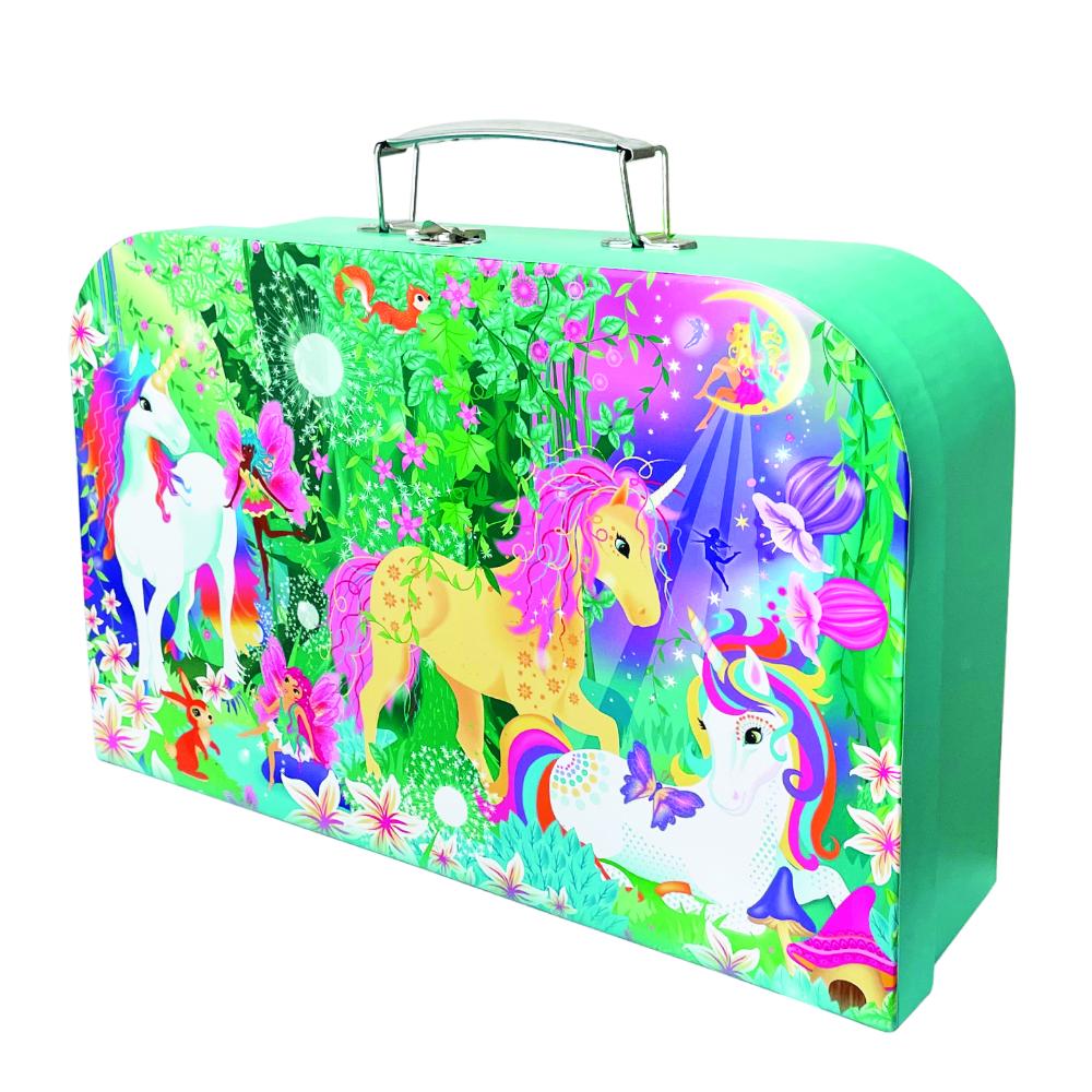 Box Candiy - Unicorn Adventure - Travel Suitcase Multi Craft And Activity Set