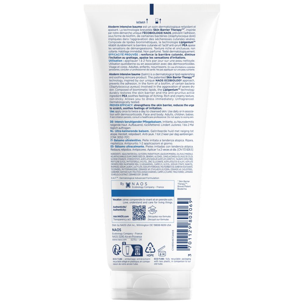 Bioderma - Atoderm Intensive Baume 200ml