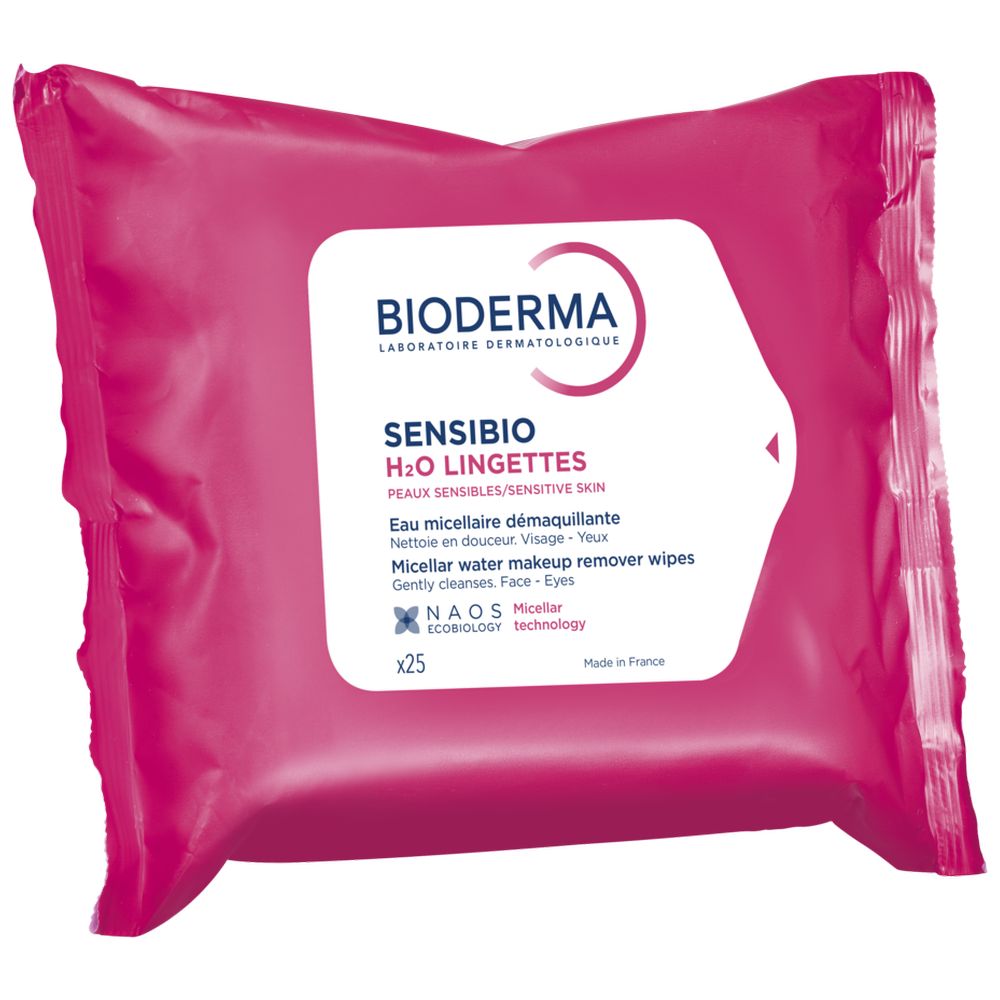 Bioderma - Sensibio Wipes (25 sheets)