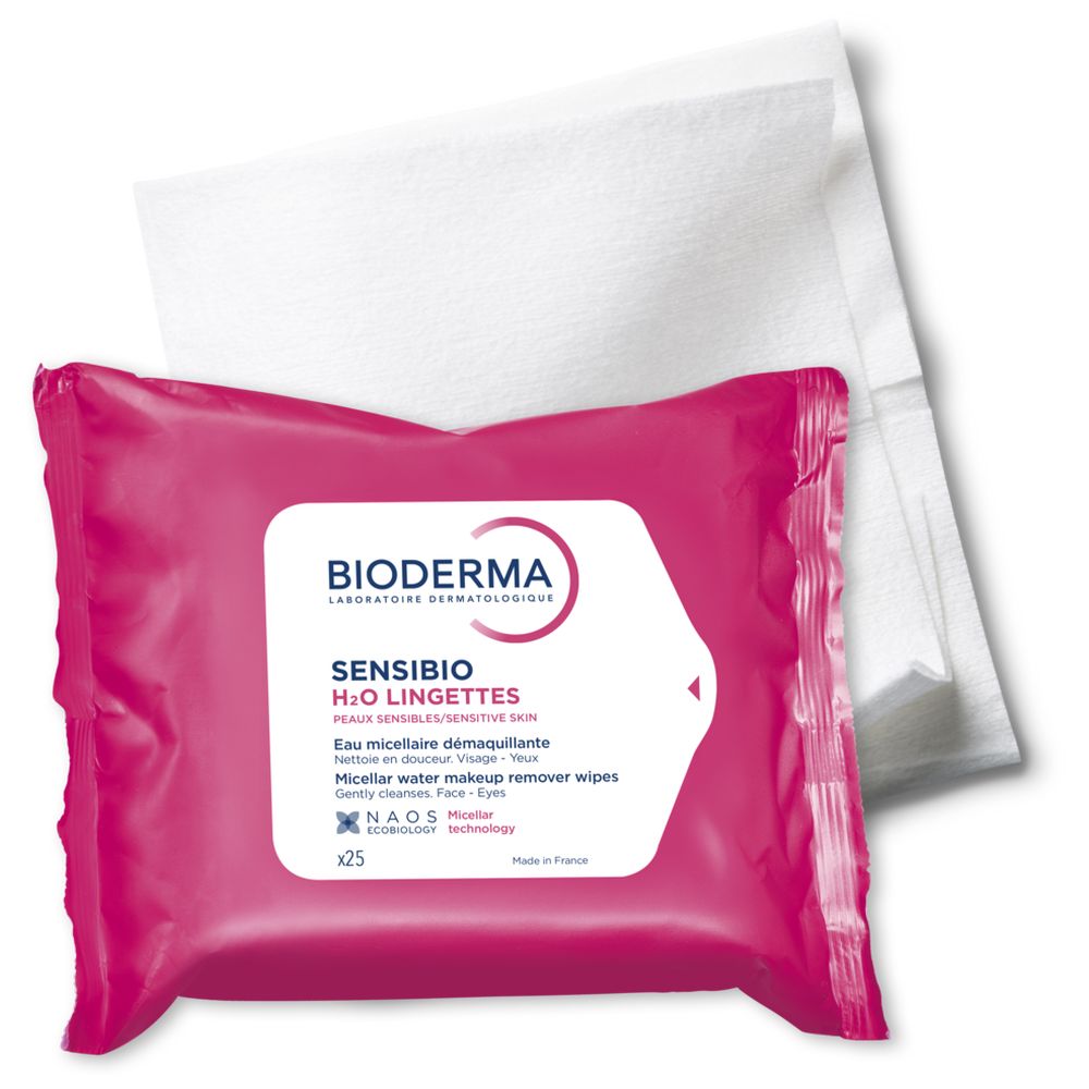 Bioderma - Sensibio Wipes (25 sheets)