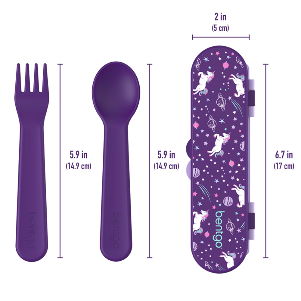 Bentgo - Kids Utensils Set - Unicorn