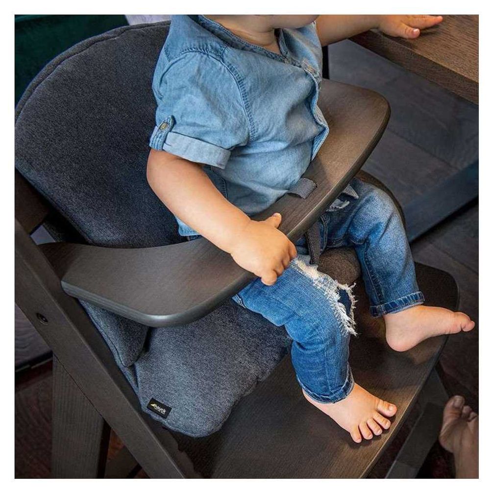 Hauck - Premium Seatpad for Alpha Chair - Jersey Charcoal