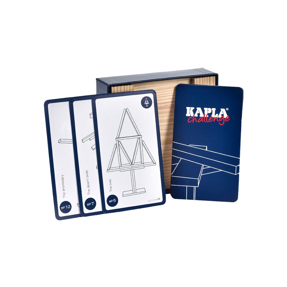 Kapla - Challenge Wooden Plank Game - 16pcs