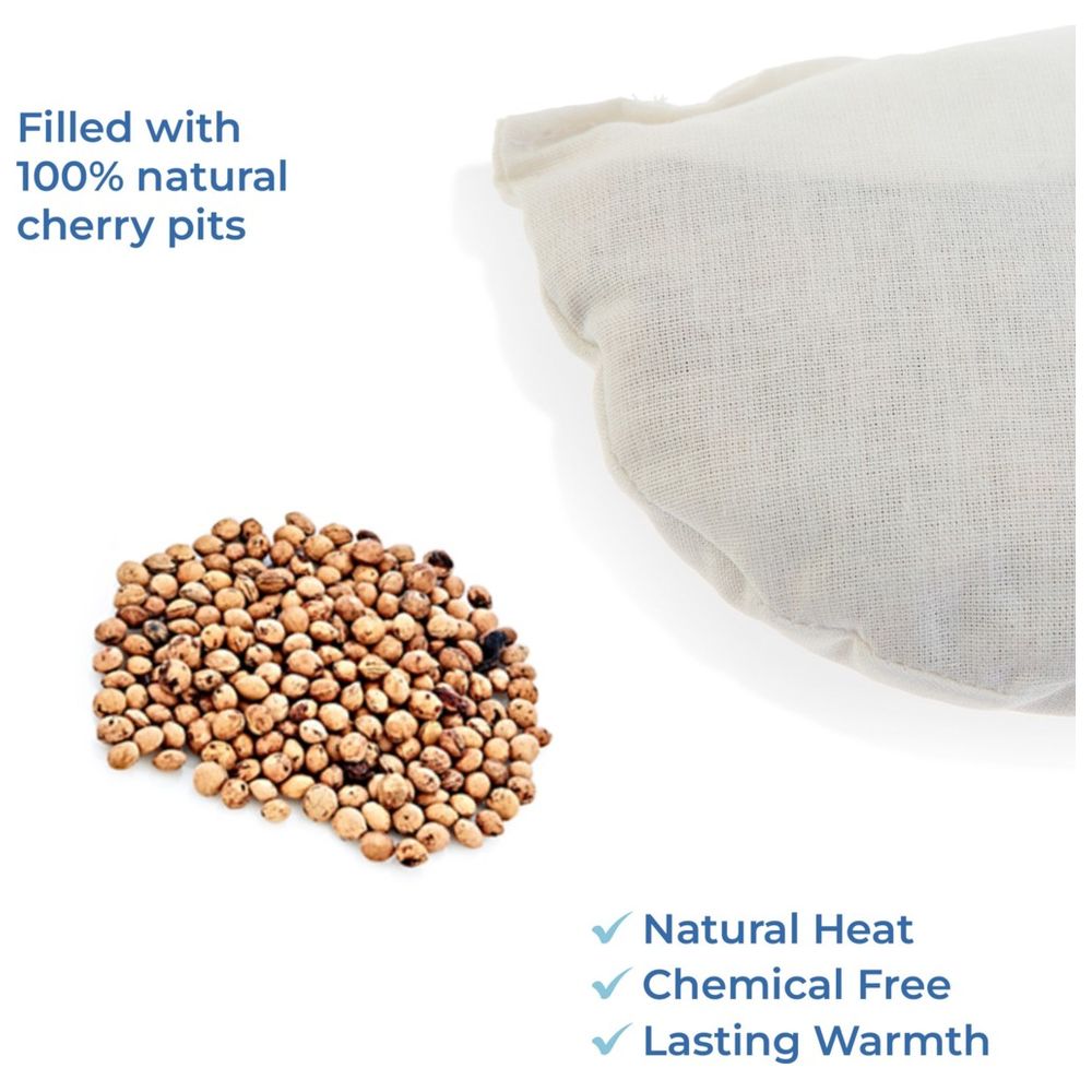 Babyjem - Baby Colic Relief Belt with Natural Cherry Seeds - Ecru