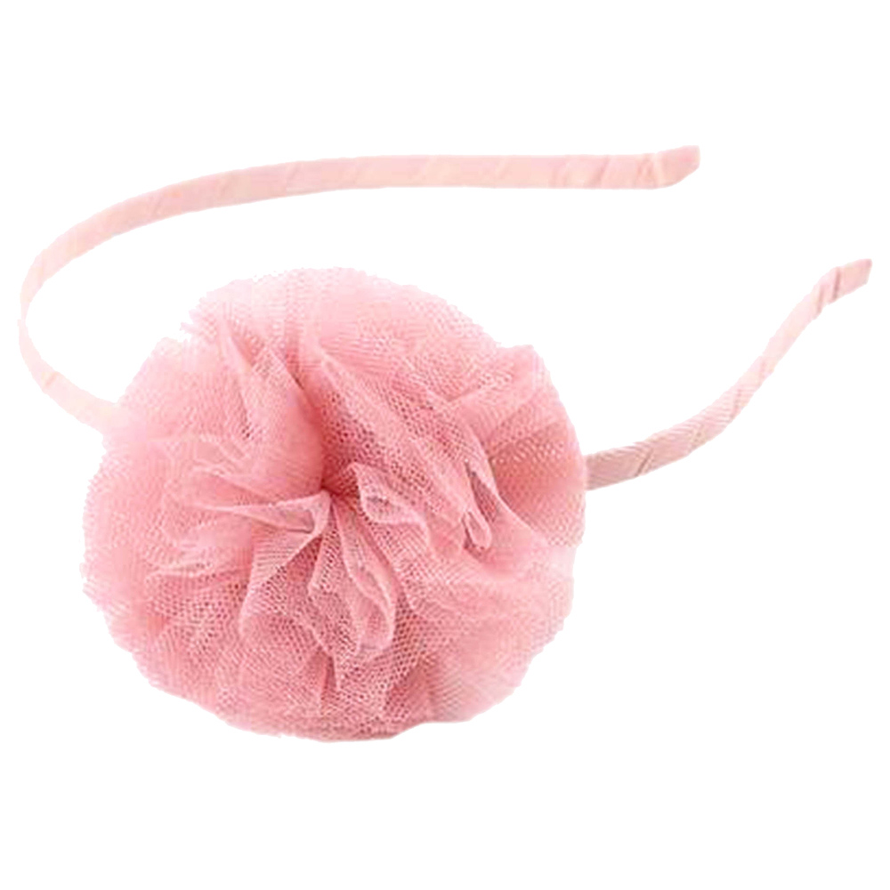 Billy Loves Audrey Oversize Pom Pom Headband Lily- Dolce - Rose