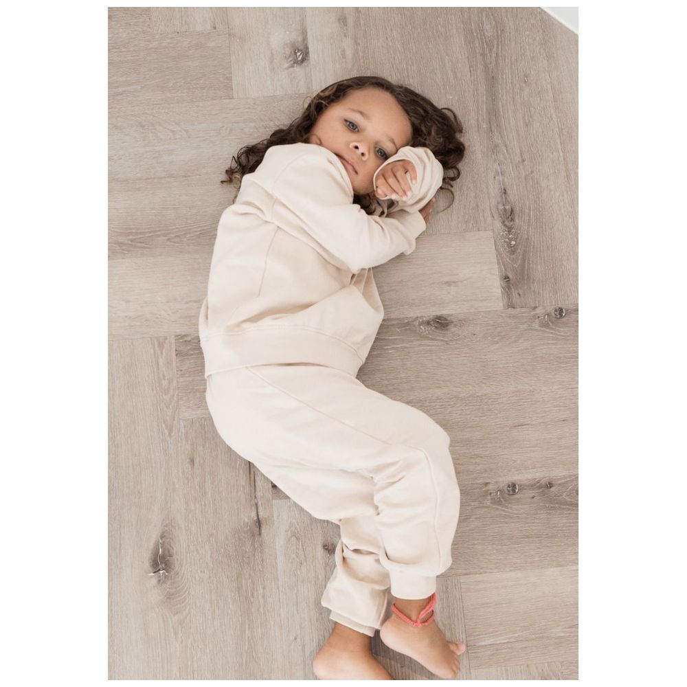 Elli Junior I Am! Organic Sweatpants - Beige