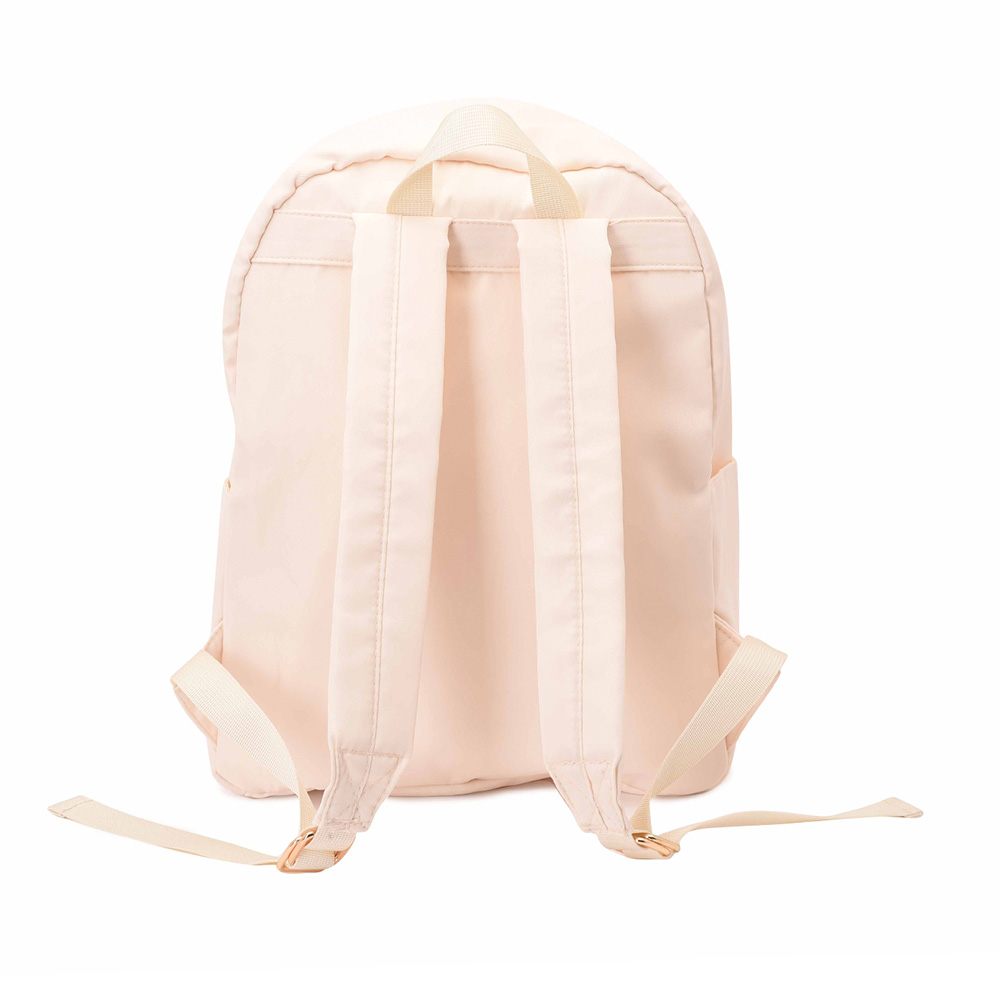 TheHappyTribe - Personalised Backpack - Cream - 14.5-Inch/37cm