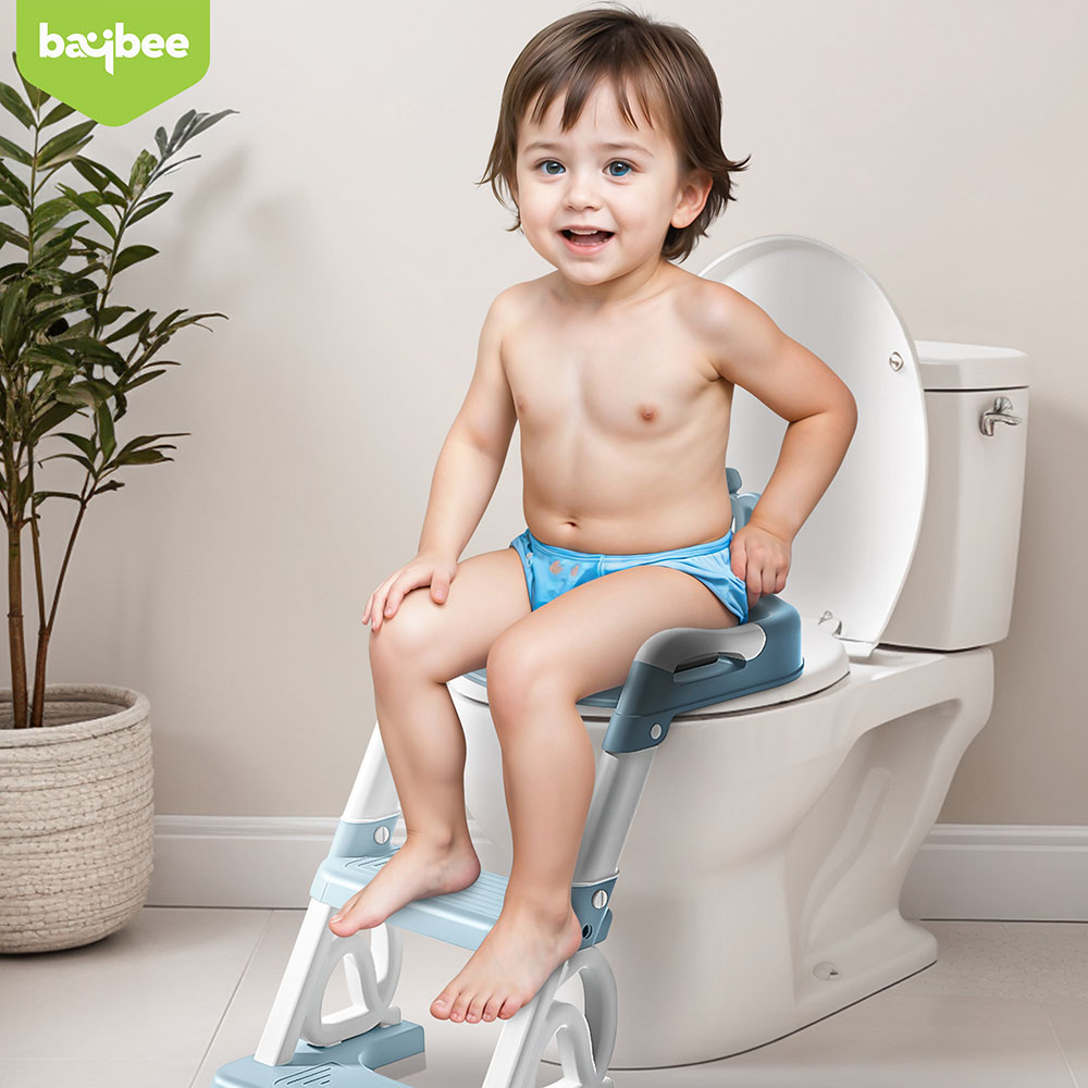Baybee - Crown Western Toilet Potty Seat - Blue