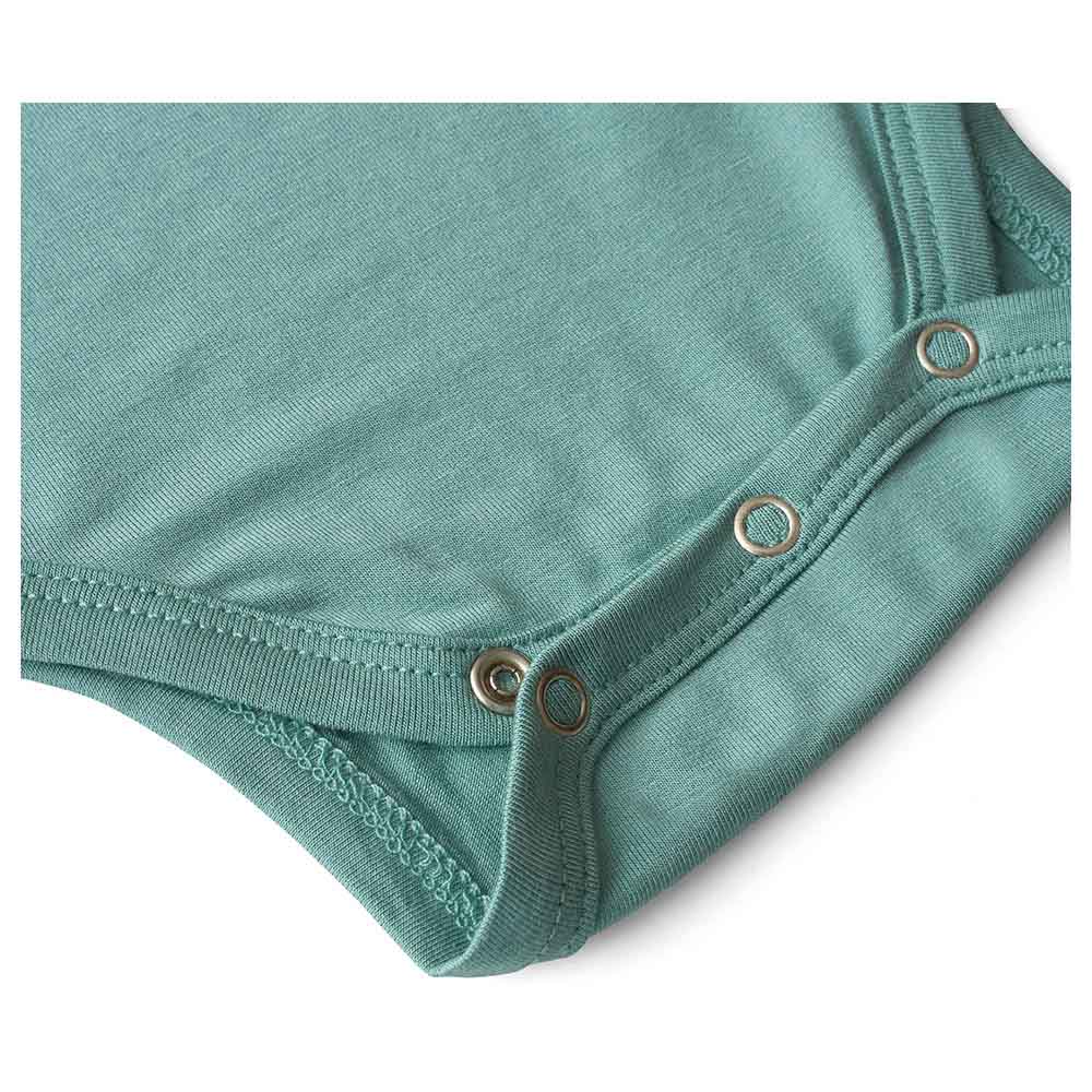 Anvi Baby Organic Bamboo Spandex Bodysuit Soft - Sage