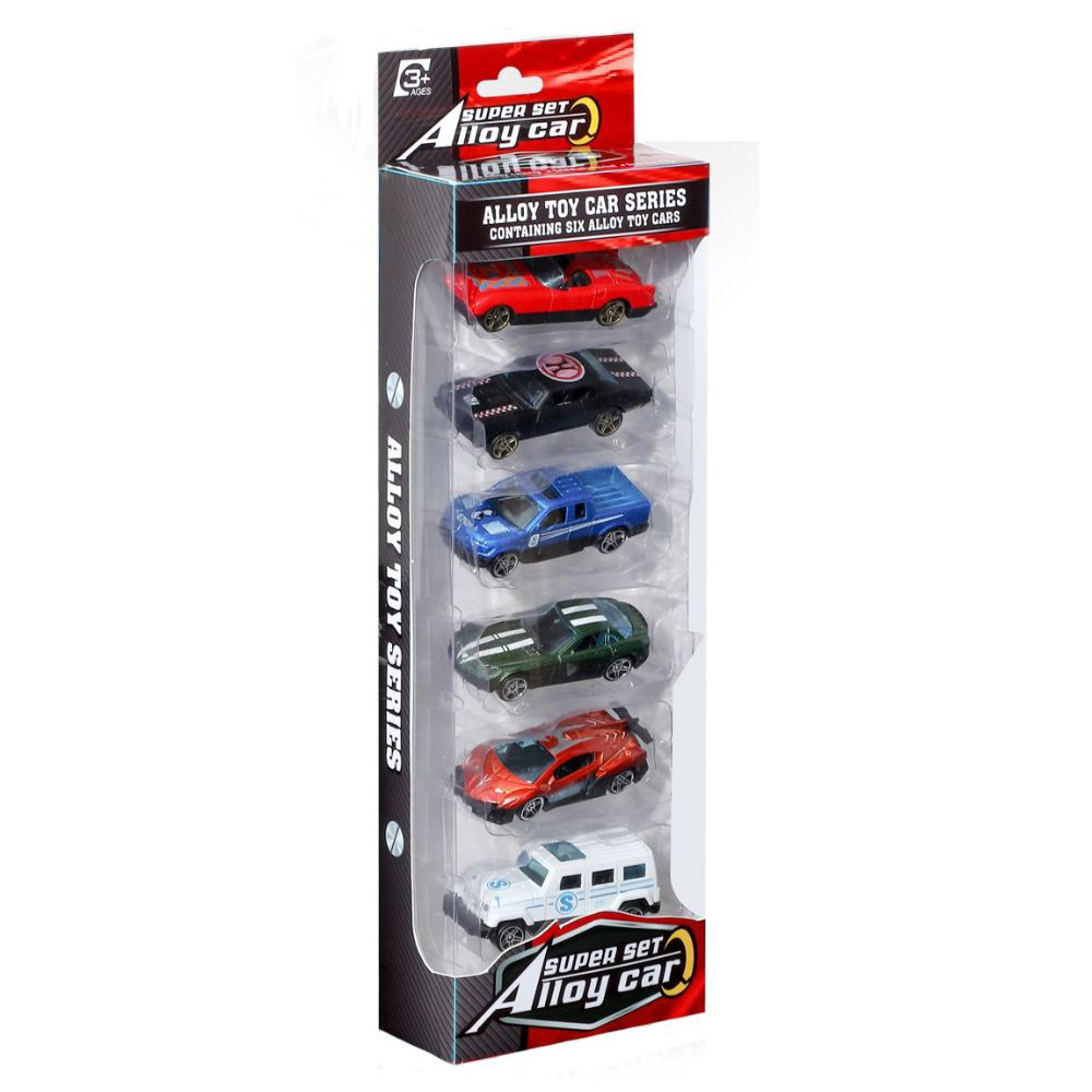 Jawda - Super Set Alloy Die Car Series - 6 Pcs