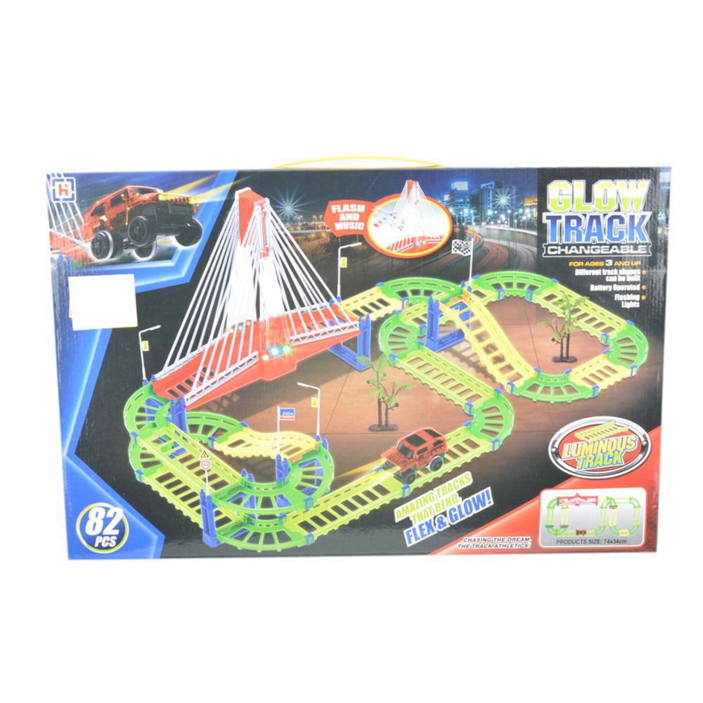 Jawda - Railway Luminous Track - 82 Pcs