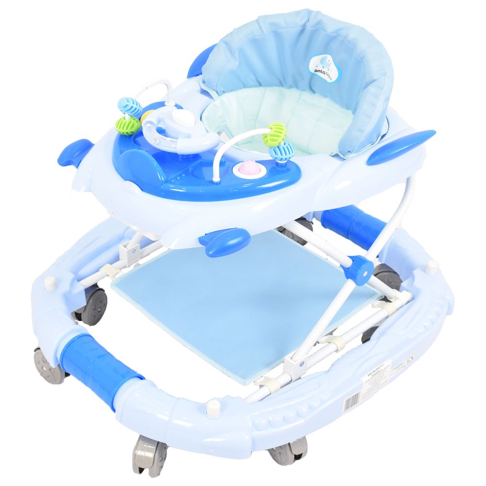 Amla Baby - Bw02B Rocket Rocking Baby Walker - Blue