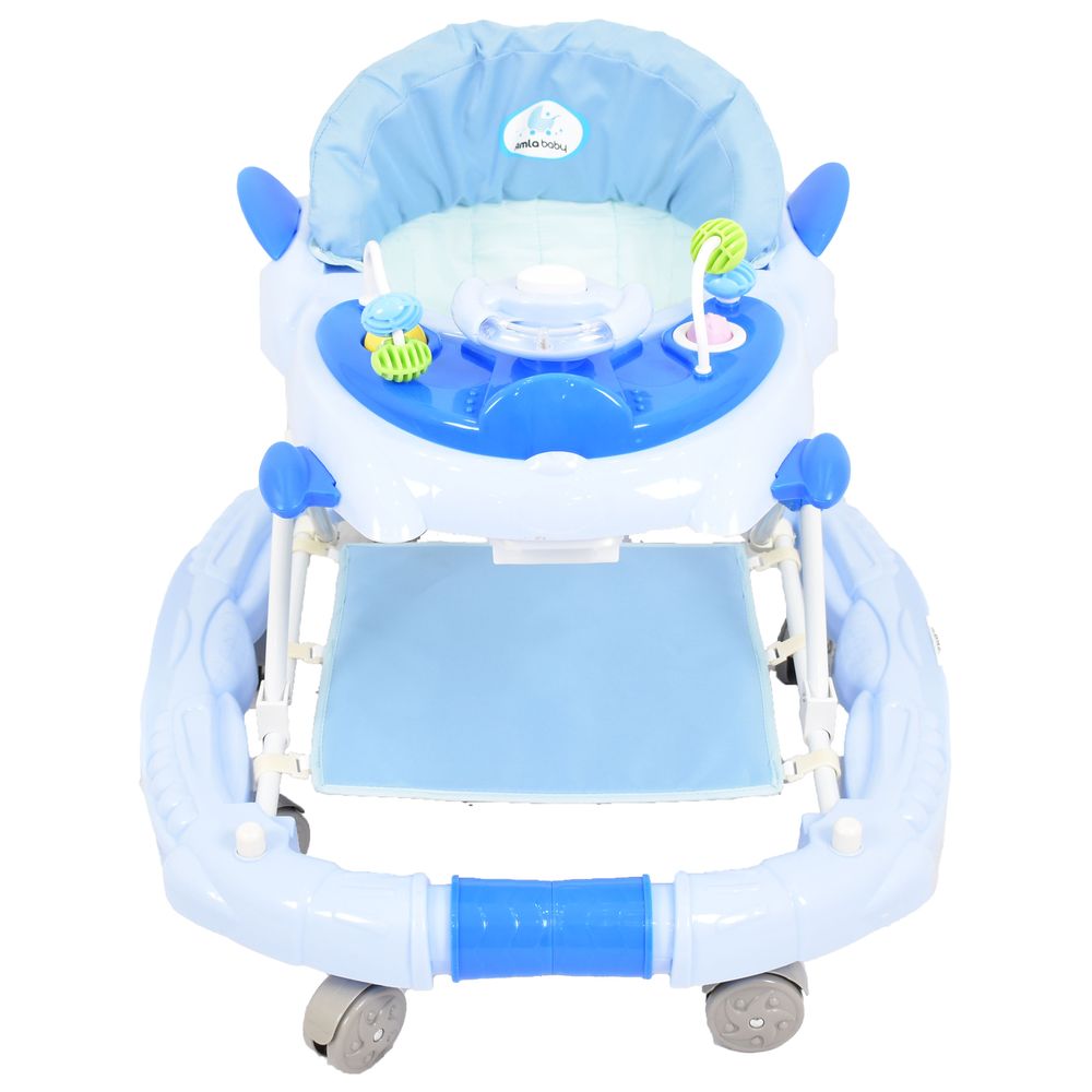 Amla Baby - Bw02B Rocket Rocking Baby Walker - Blue